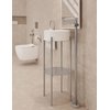 Deante SILIA zrkadlo v ráme 50 x 100 cm, bianco ADI_A851