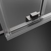 Radaway IDEA 6 BRUSHED NIKEL DWJ sprchové dvere 105 x 205 cm, sklo číre 387021-91-01R