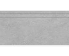 Cerrad Tacoma white gresová rektifikovaná schodnica, matná 29,7X59,7 cm 35303