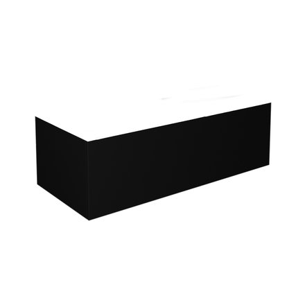 Besco TALIA BLACK čelný panel k vani TALIA 100 cm