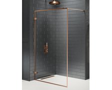 New Trendy Avexa Brushed Copper sprchová stena 50 x 200 cm EXK-3794