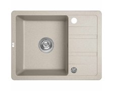 Laveo STELLA granitový drez 58 x 44 cm, bež SBY_413T