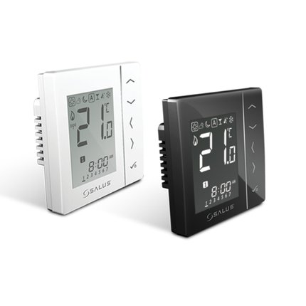 SALUS VS10WRF bezdrôtový podomietkový termostat, farba biela