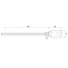 GWARANT výhrevné teleso s termostatom 900 W RD10Cr 0,9