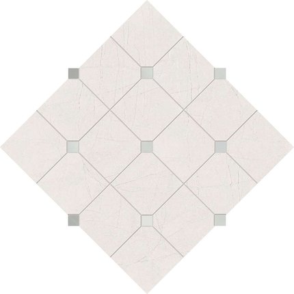 Domino Idylla white mozaika lesklý 29,8 x 29,8 cm
