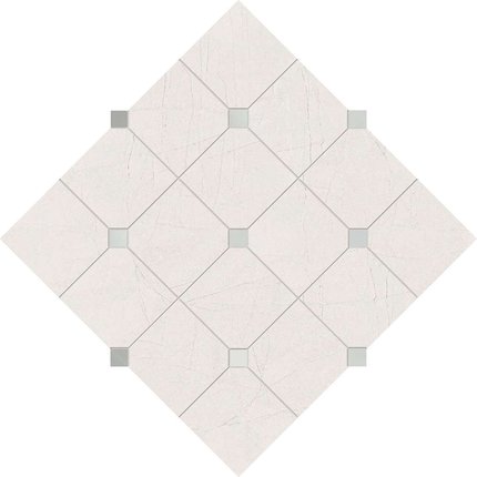 Domino Idylla white mozaika lesklý 29,8 x 29,8 cm