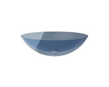 Besco ANYA BLUE WAVE umývadlo na dosku 50 x 35 cm #UMA-50-BWW