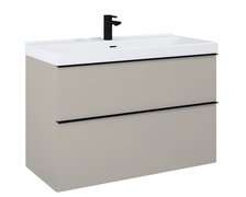 Kúpeľňová skrinka LOOK 2S pod umývadlo alebo dosku 100 x 44,9 cm RE011000027020