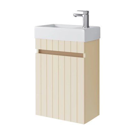 Kúpeľňová skrinka Miseno set s umývadlom 40 cm 001-SU40-02+TR41355
