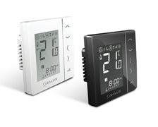SALUS VS10BRF bezdrôtový podomietkový termostat, farba čierna