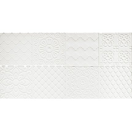 Home Virginia White Aparichi lesklý rektifikovaný obklad 30 x 60 cm  H-V-03