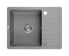 Laveo STELLA granitový drez 58 x 44 cm, sivý SBY_513T