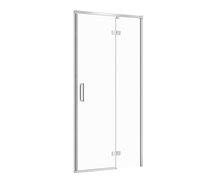 Cersanit LARGA sprchový kút  100 x 80 x 195 cm, profil chróm S932-117+S932-131