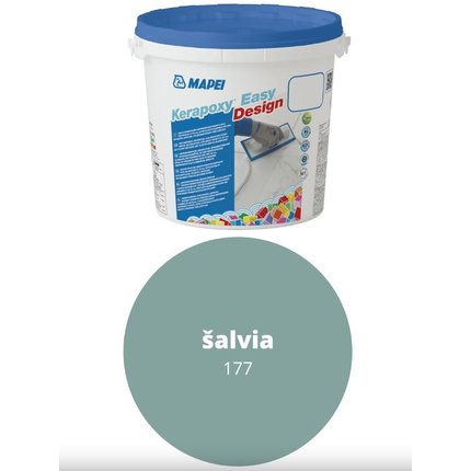 MAPEI KERAPOXY Easy Design EPOXIDOVÁ ŠKÁROVACIA HMOTA 3 kg 177 šalvia