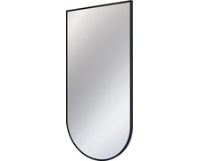 Deante SILIA zrkadlo v ráme 50 x 100 cm, nero ADI_N851
