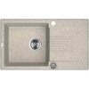 Laveo CELIA granitový drez 76 x 44 cm, bež SBC_411T