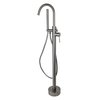 Corsan LUGO voľne stojaca vaňová batéria gun metal CMB7535GM