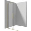 Deante PRIZMA sprchová zástena Walk-in - posuvná 140 x 195 cm, sklo číre KTJ_R34R