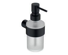 Novaservis NOSTRIS dávkovač mydla čierny NS34BL