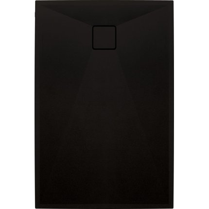 Deante CORREO granitová obdĺžniková sprchová vanička 90 x 120 x 3,5 cm čierna KQR_N43B