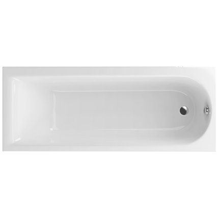 Excellent Aurum SLIM – Obdĺžniková akrylátová vaňa do kúpeľne 170 × 70 cm (WAEX.AUR17WHS)