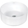 Deante SILIA keramické umývadlo na dosku asymetrické 36 cm, biele CDX_6U3S