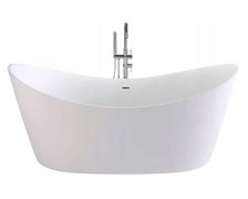 Rea FERRANO voľne stojaca akrylátová vaňa, biela 150 x 73 cm HOME-W0099