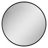 Home NICO KOLO zrkadlo s čiernym rámom 60 cm