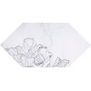 Tubadzin ROCHELLE fleur form keramický obklad matný + lesklý 14,8 x 22,5 cm