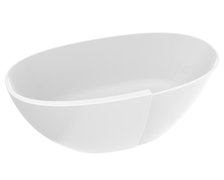 Marmorin ZORA voľne stojaca vaňa z liateho mramoru, biela matná 162,8x87,2 cm P_W_531_01_1628 Matt