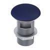 Elita klik-klak umývadlový uzáver s prepadom, Navy Blue matt RE090000037030
