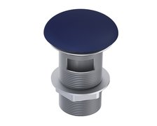 Elita klik-klak umývadlový uzáver s prepadom, Navy Blue matt RE090000037030
