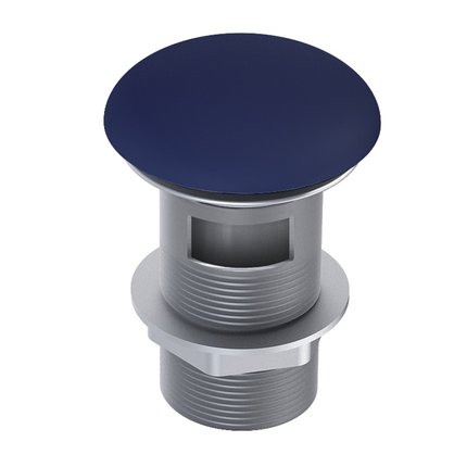 Elita klik-klak umývadlový uzáver s prepadom, Navy Blue matt RE090000037030