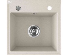 Laveo TRZYNASTKA granitový drez 44 x 44 cm, bež SBP_410T