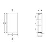 CERSANIT INVERTO 60 skrinka zrkadlová závesná 79,2 x 60 cm S930-011