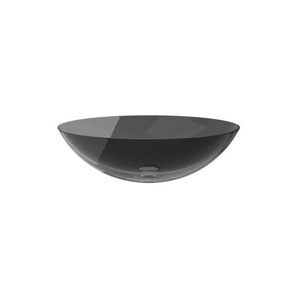 Besco ANYA CARBON GREY umývadlo na dosku 50 x 35 cm #UMA-50-CGB