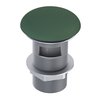 Elita klik-klak umývadlový uzáver s prepadom, Forest green matt RE090000037010