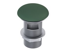 Elita klik-klak umývadlový uzáver s prepadom, Forest green matt RE090000037010
