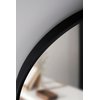 Home NICO KOLO zrkadlo s čiernym rámom 80 cm