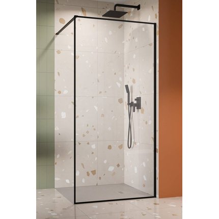 Radaway Modo F II BLACK sprchová zástena 155 x 210 cm 10409155-54-01