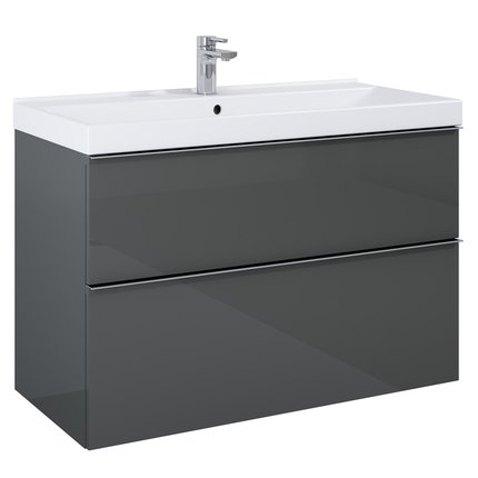 Kúpeľňová skrinka LOOK 2S pod umývadlo alebo dosku 100 x 44,9 cm RE011000026610