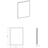 Elita SHARON SQUARE Led zrkadlo s osvetlením v ráme 60 x 80 cm, Rose Gold RE060603015450