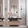 Elita SHARON SQUARE Led zrkadlo s osvetlením v ráme 60 x 80 cm, Rose Gold RE060603015450
