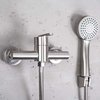 Rea ONTARIO nástenná sprchová batéria, brúsená oceľ REA-B5502