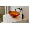 Besco ANYA EARTH RUST umývadlo na dosku 50 x 35 cm #UMA-50-ERC