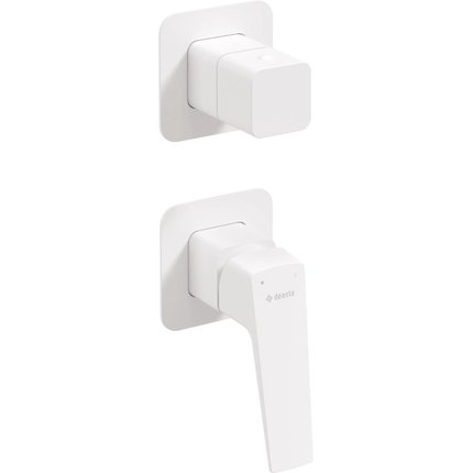 Deante BLUR podomietková sprchová batéria s prepínačom, bianco BQL_A44P