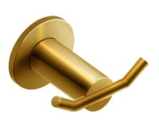 Novaservis SMILE dvojháčik brúsená zlatá ASM06BG