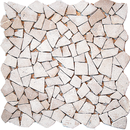 CERAMSTIC kamenná mozaika GEO WHITE MK-002 30 x 30 cm MK.002.30X30.MOZ.KAM