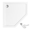 Rea DIAMOND WHITE sprchová vanička 90 x 90 x 5 cm  K6522