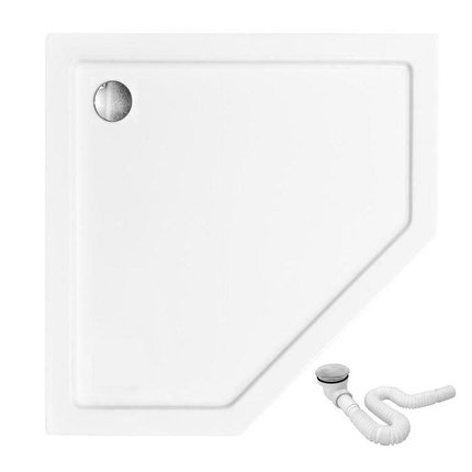 Rea DIAMOND WHITE sprchová vanička 90 x 90 x 5 cm  K6522